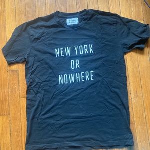 New York or Nowhere Sz Large Unisex T-Shirt